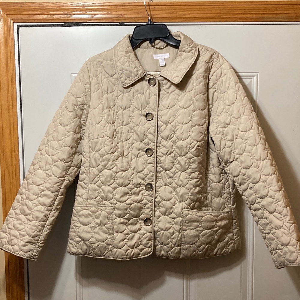 Charter Club Quilted Jacket L‎